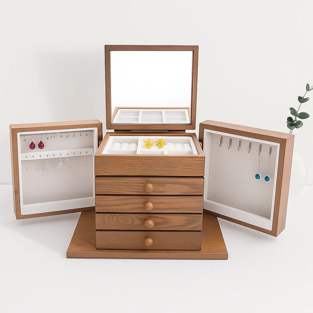 Boîte À Bijoux Bois Vintage