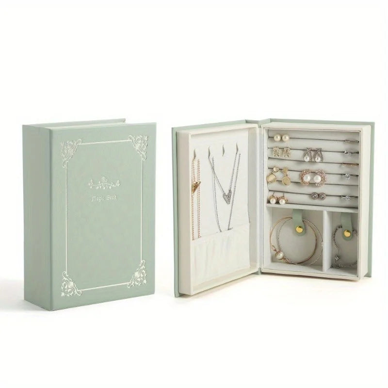 Boite à Bijoux en Forme de Livre