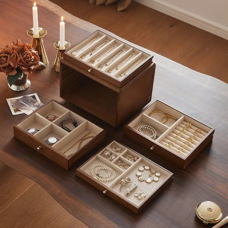 Boite a Bijoux Bois Massif