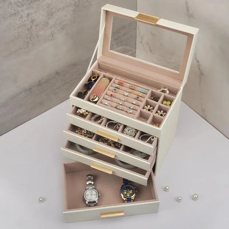 Boite a Bijoux 4 Compartiments