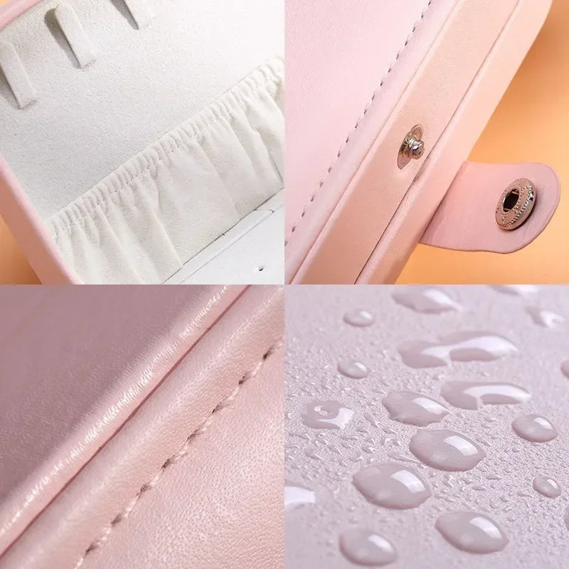 Boite a Bijoux de Voyage en Cuir