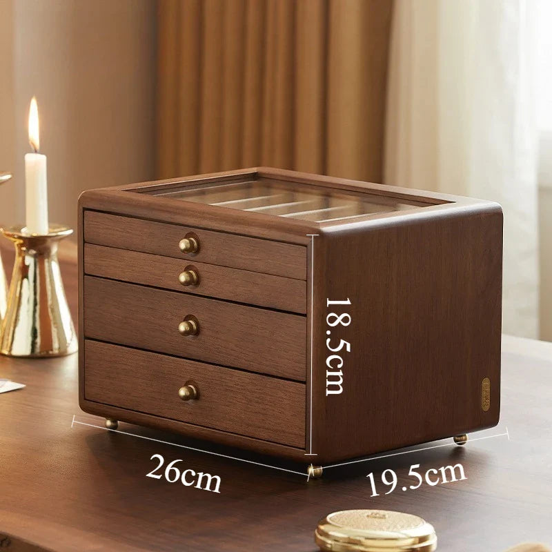 Boite a Bijoux Bois Massif