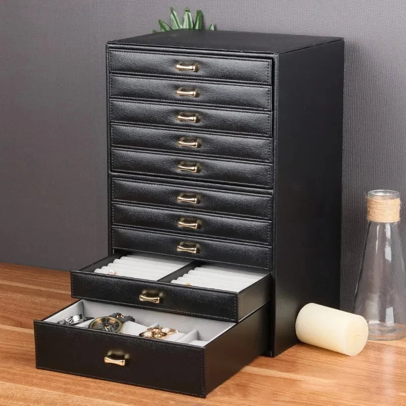 Boite a Bijoux 10 Compartiments