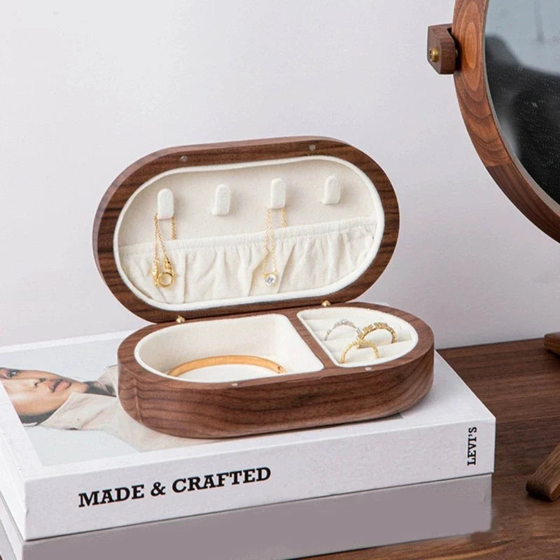 Boite à Bijoux Voyage Bois