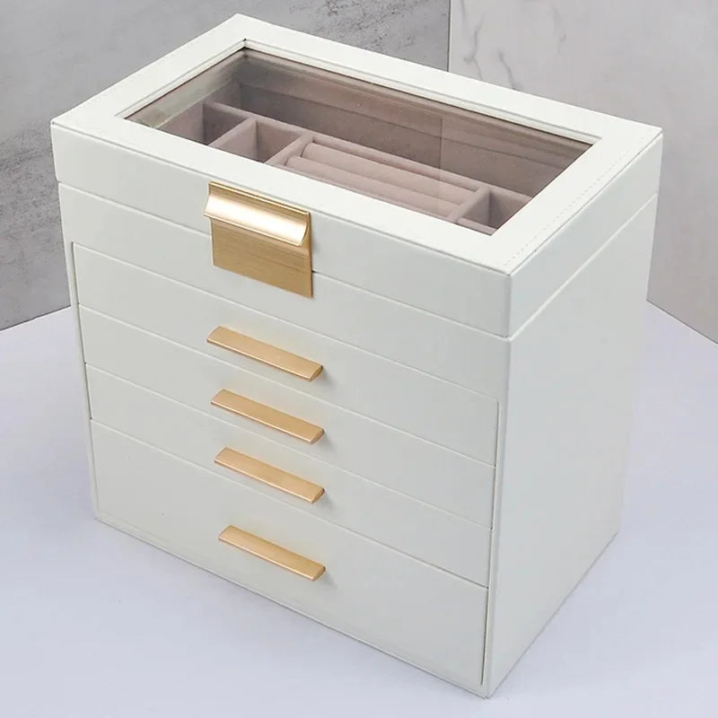 Boite a Bijoux 4 Compartiments