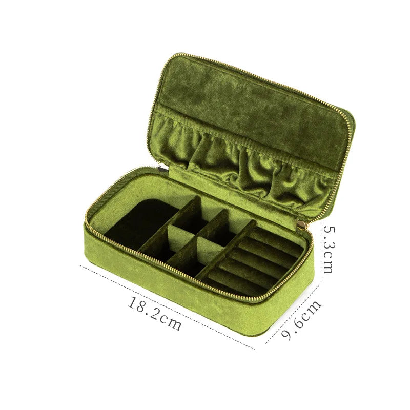 Boite a Bijoux Zippée Voyage