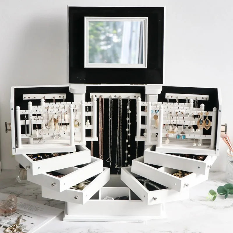 Grande Boite à Bijoux Bois Prestige