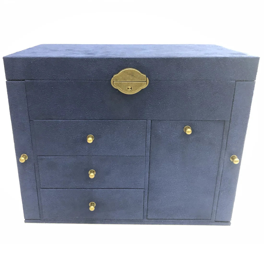 Boîte à Bijoux Grande Capacité avec Tiroirs et Compartiments