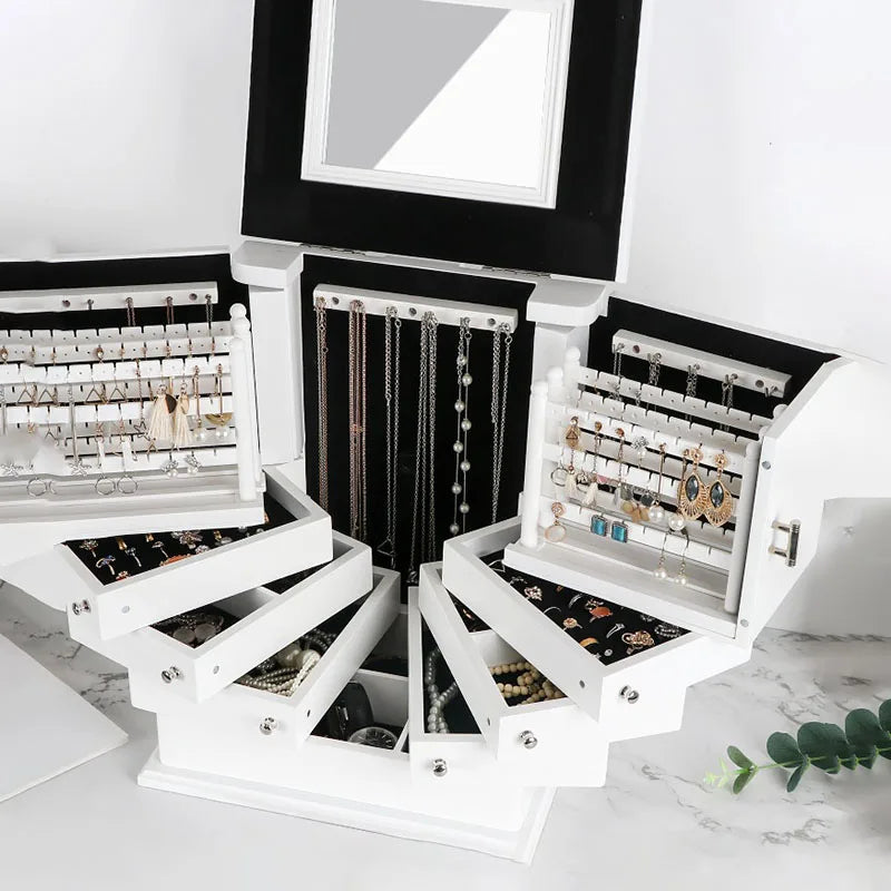 Grande Boite à Bijoux Bois Prestige