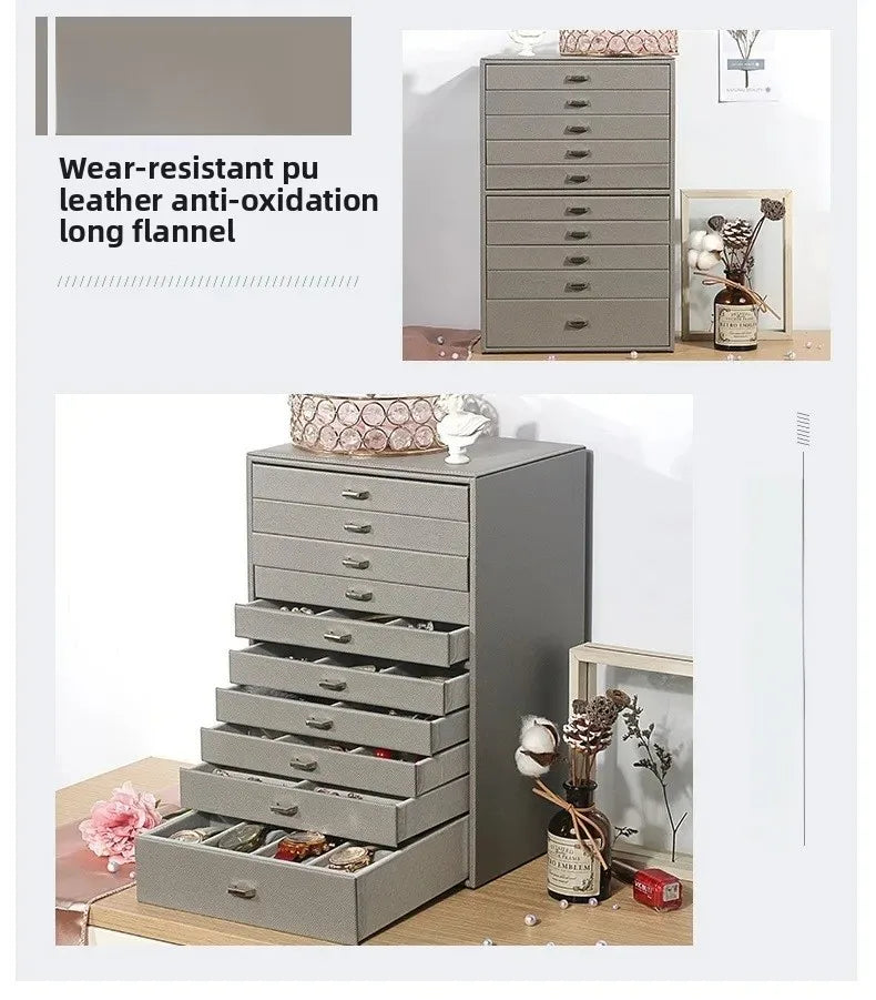 Boite a Bijoux 10 Compartiments