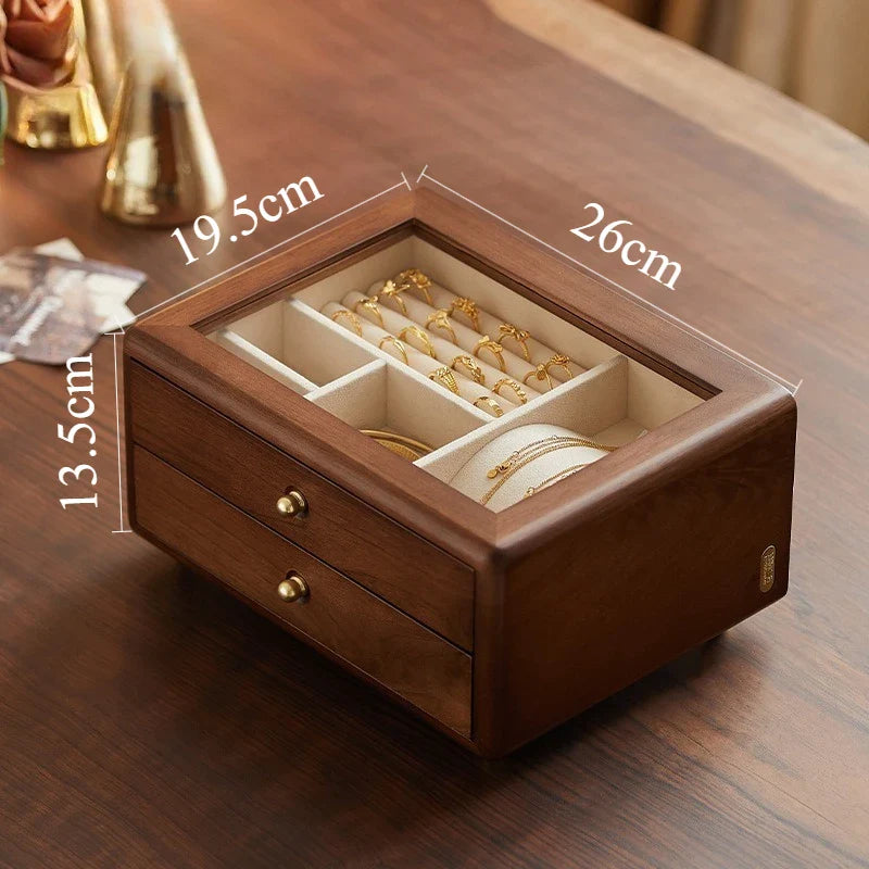 Boite a Bijoux Bois Massif