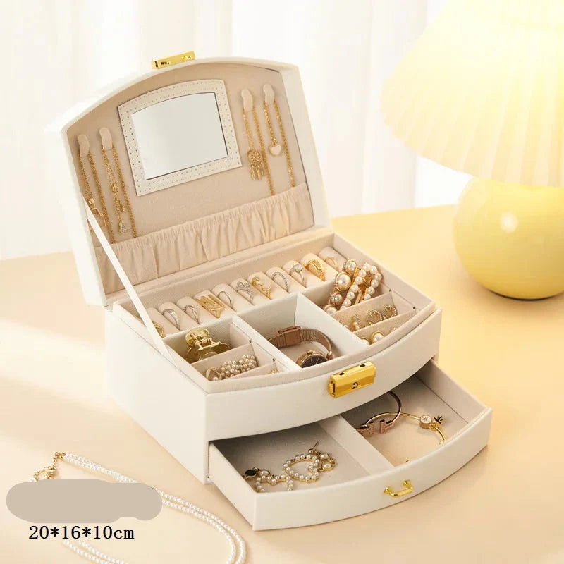 Coffret à Bijoux en cuir