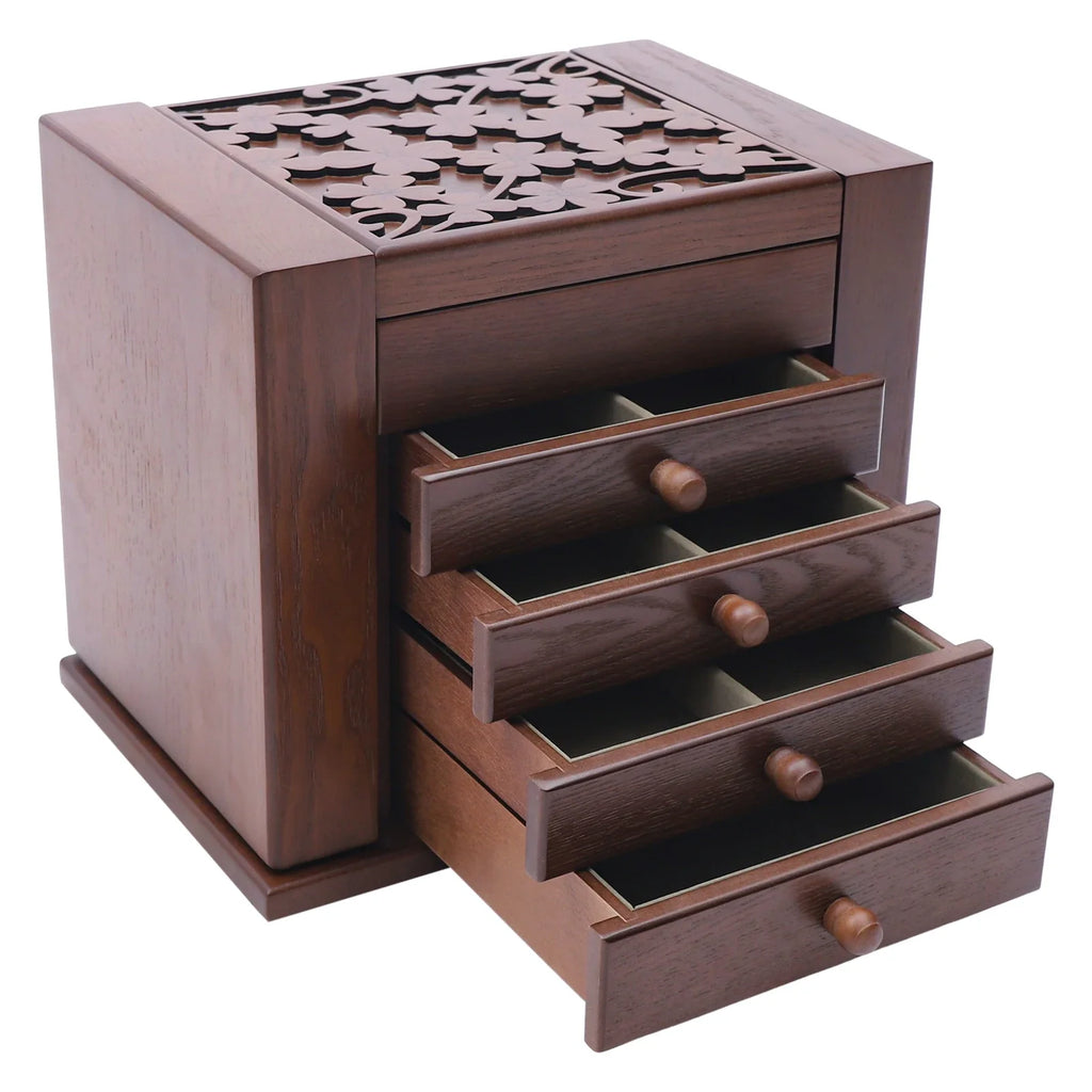 Boîte À Bijoux Bois Vintage