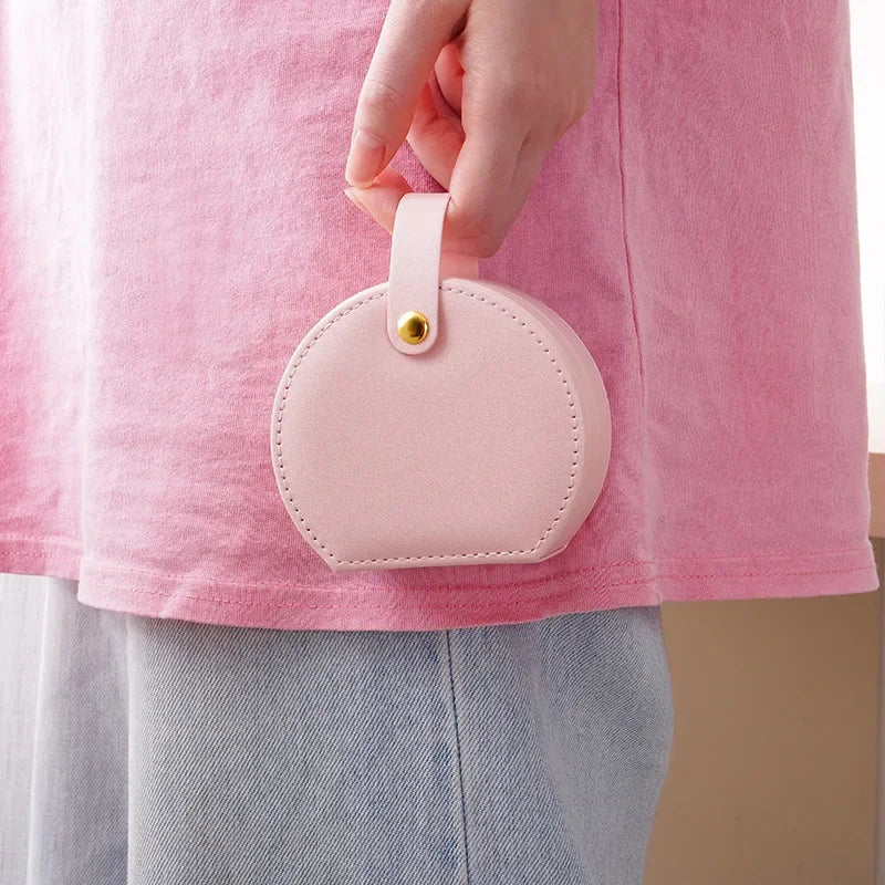 Boite a Bijoux de Voyage Ronde